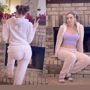 Furry baby Pink pajama pants